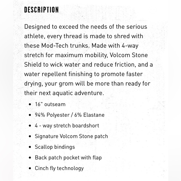 NWT VOLCOM Bleeding Leaf Mod Swim Trunks Board Shorts ~ Size 30 - Picture 2 of 6